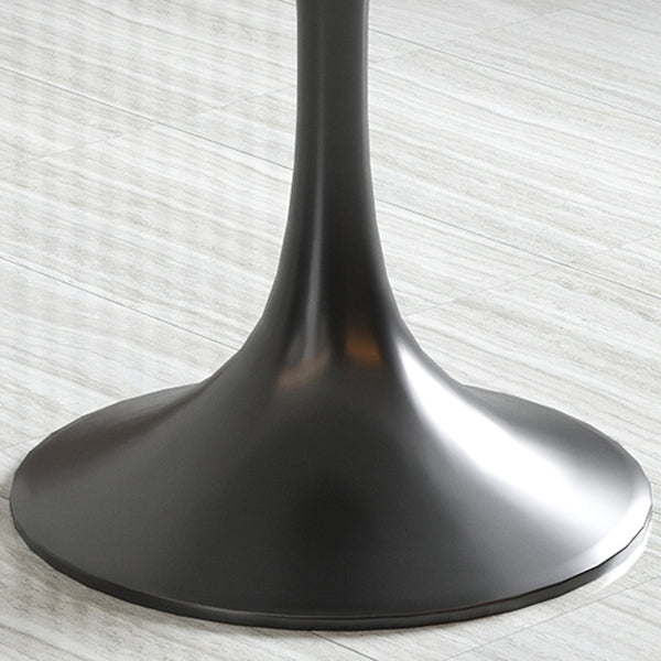Modern Round Dining Table Sintered Stone Tulip Table for Dining Room Clearhalo 'Dining Tables & Seating' 'Dining Tables' 'dining_table' 'furn' 'furn_dining_table' 'Furniture' 'Kitchen & Dining Furniture' 5751988