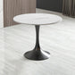 Modern Round Dining Table Sintered Stone Tulip Table for Dining Room Clearhalo 'Dining Tables & Seating' 'Dining Tables' 'dining_table' 'furn' 'furn_dining_table' 'Furniture' 'Kitchen & Dining Furniture' 5751991