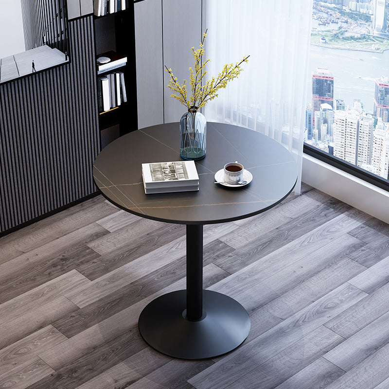 Moderner Tulpen-Esstisch aus gesintertem Stein, runder Tisch für das Esszimmer