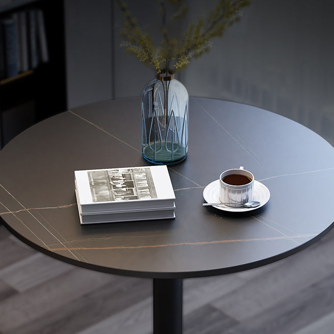 Moderner Tulpen-Esstisch aus gesintertem Stein, runder Tisch für das Esszimmer