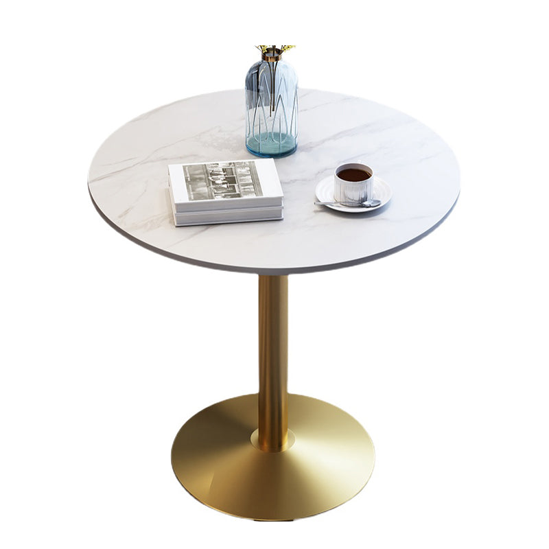 Moderner Tulpen-Esstisch aus gesintertem Stein, runder Tisch für das Esszimmer