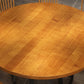 Modern Style Dining Table Solid Wood Round Dinner Table for Home Kitchen