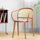 Modern Style Chairs Dining Stackable Arm Chair with Wooden Legs for Kitchen