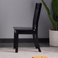 Modern Rubberwood Slat Back Chair Matte Finish Wood Dining Chair Clearhalo 'Dining Chairs' 'Dining Tables & Seating' 'dining_chair' 'furn' 'furn_dining_chair' 'Furniture' 'Kitchen & Dining Furniture' 5752424