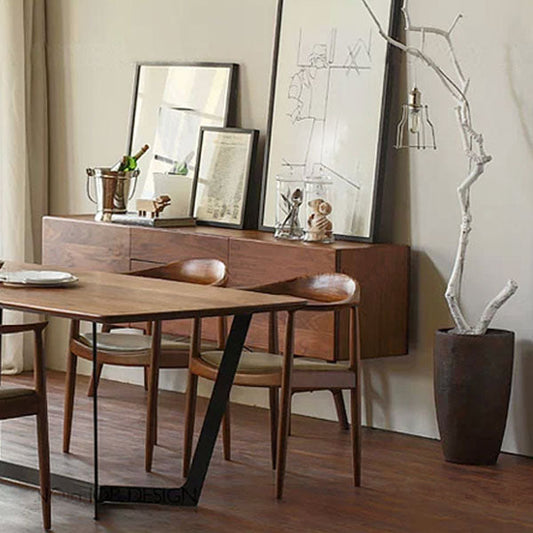 Sedia moderna a braccio aperto con finitura opaca sedia da pranzo in pelle finta