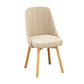 Solid Back Chair Industrial Wood Dining Kitchen Room Side Chair Off-White 1 Piece Clearhalo 'Dining Chairs' 'Dining Tables & Seating' 'dining_chair' 'furn' 'furn_dining_chair' 'Furniture' 'Kitchen & Dining Furniture' 5752517