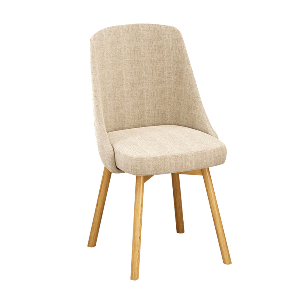 Solid Back Chair Industrial Wood Dining Kitchen Room Side Chair Off-White 1 Piece Clearhalo 'Dining Chairs' 'Dining Tables & Seating' 'dining_chair' 'furn' 'furn_dining_chair' 'Furniture' 'Kitchen & Dining Furniture' 5752517