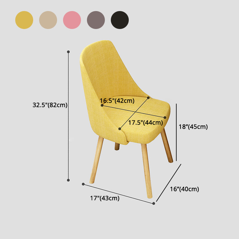 Solid Back Chair Industrial Wood Dining Kitchen Room Side Chair Clearhalo 'Dining Chairs' 'Dining Tables & Seating' 'dining_chair' 'furn' 'furn_dining_chair' 'Furniture' 'Kitchen & Dining Furniture' 5752524
