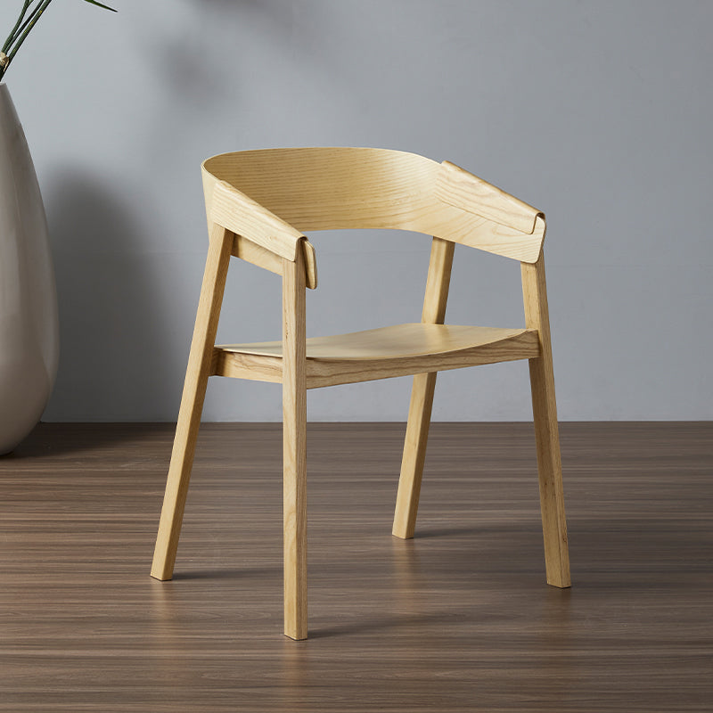 Sillas traseras tradicionales de la espalda silla de comedor con patas de madera para la cocina