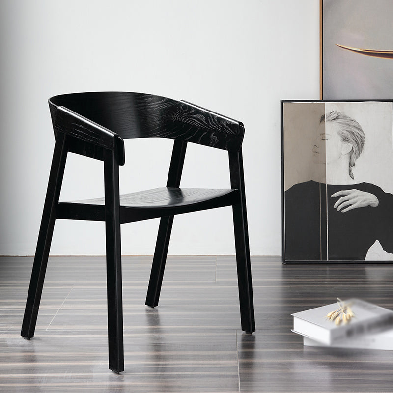 Sillas traseras tradicionales de la espalda silla de comedor con patas de madera para la cocina