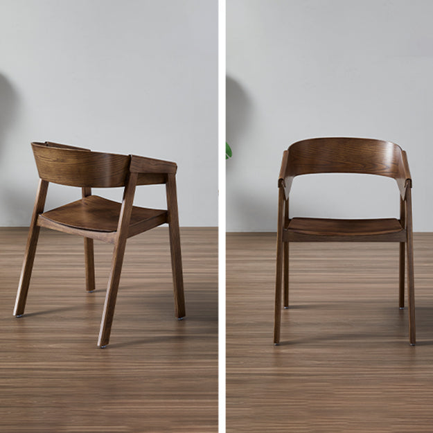 Sillas traseras tradicionales de la espalda silla de comedor con patas de madera para la cocina