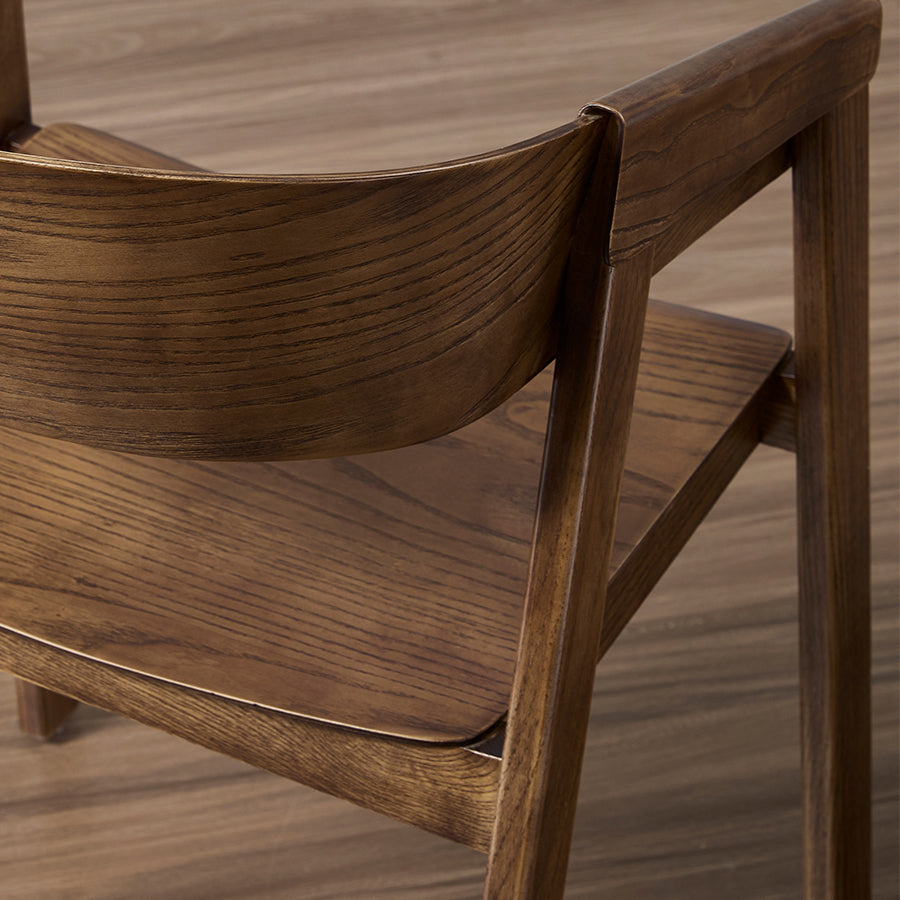 Sillas traseras tradicionales de la espalda silla de comedor con patas de madera para la cocina