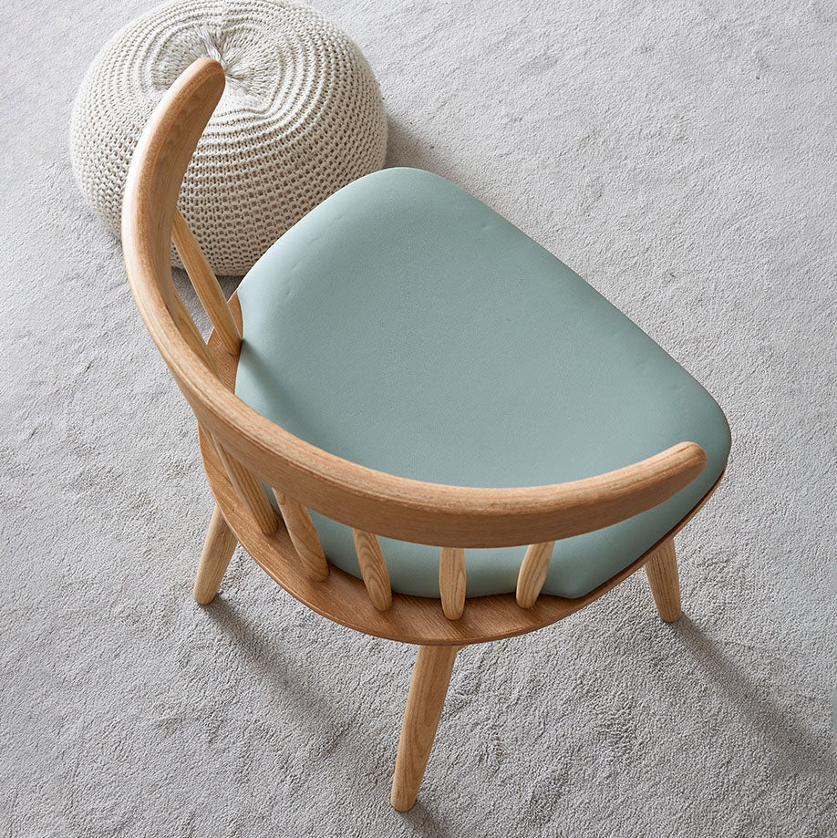 Sillas traseras tradicionales sillas de comedor sillas sin brazos con patas de madera para cocina