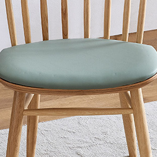 Sillas traseras tradicionales sillas de comedor sillas sin brazos con patas de madera para cocina