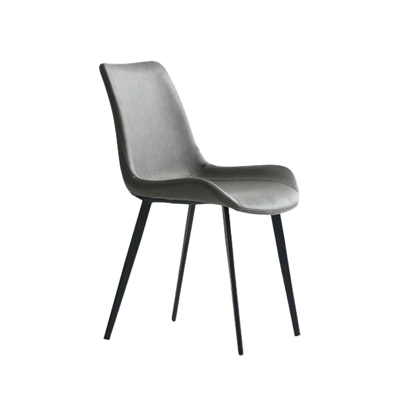 Sedie da pranzo in pelle finta industriale sedia corda solida per cucina