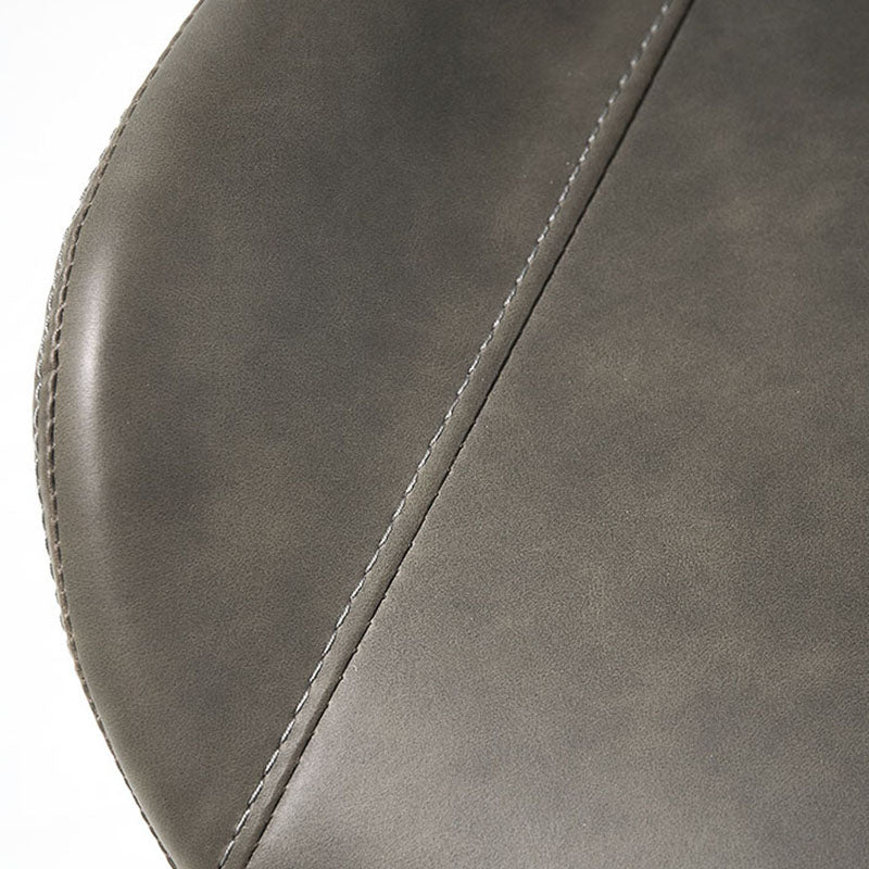 Sedie da pranzo in pelle finta industriale sedia corda solida per cucina