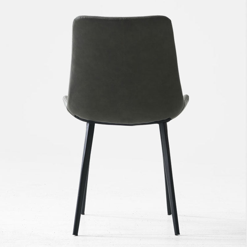 Sedie da pranzo in pelle finta industriale sedia corda solida per cucina