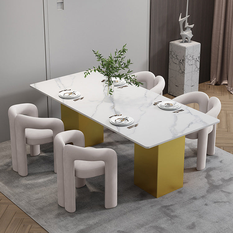 Matte Finish Open Dining Chair Designer Style Home Velvet Arm Chair Clearhalo 'Dining Chairs' 'Dining Tables & Seating' 'dining_chair' 'furn' 'furn_dining_chair' 'Furniture' 'Kitchen & Dining Furniture' 5752626