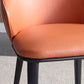 Silla lateral de cuero sintética brazo industrial sólido silla lateral de comedor para el hogar para el hogar