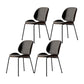 Modern Style Kitchen Chair Dining Armless Chair with Metal Legs
