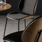 Modern Style Kitchen Chair Dining Armless Chair with Metal Legs