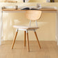 Modern Style Kitchen Chair Dining Armless Chairs with Wooden Legs