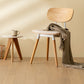 Modern Style Kitchen Chair Dining Armless Chairs with Wooden Legs