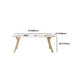 Ensemble de salle à manger en pierre frittée Glam, ensemble de salle à manger 1/4/5/6/7 pièces pour salles à manger