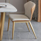 Nordic Glam Rectangle Sintered Stone Table Set 1/2/5/6/7 Pieces Dining Set