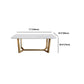 Nordic Glam Rectangle Sintered Stone Table Set 1/2/5/6/7 Pieces Dining Set