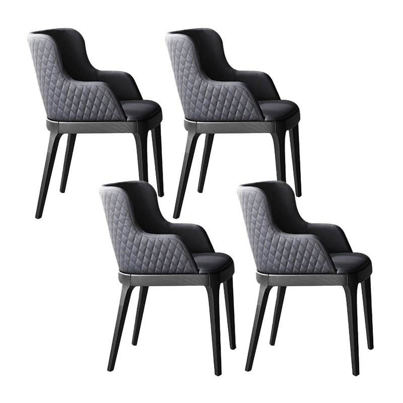 Ensemble de table en pierre fritté du rectangle moderne 1/4 pièces ensemble de restauration