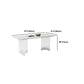 Modern Rectangle Sintered Stone Table Set 1/4/5/6/7/8 Pieces Dining Set Clearhalo 'Dining Room Sets' 'Dining Tables & Seating' 'dining_room_set' 'furn' 'furn_dining_room_set' 'Furniture' 'Kitchen & Dining Furniture' 5753126