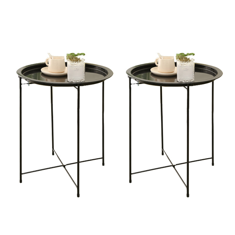 TABELLO LATURA LATURA DI MID secolo rotondo 4 gambe tavolo di fascia alta