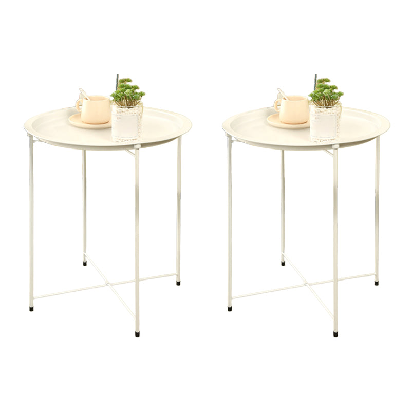 TABELLO LATURA LATURA DI MID secolo rotondo 4 gambe tavolo di fascia alta