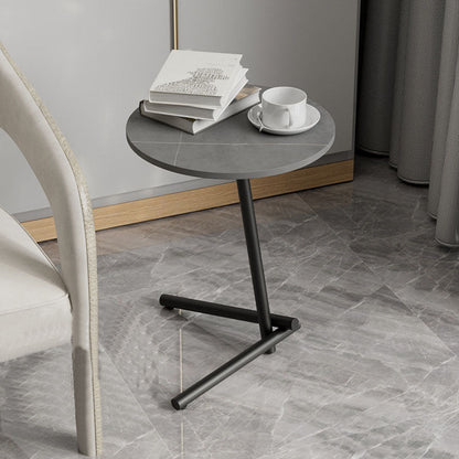 Table de l'extrémité de piédestal minimaliste