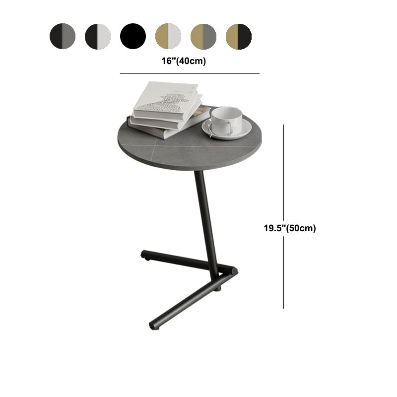 Table de l'extrémité de piédestal minimaliste