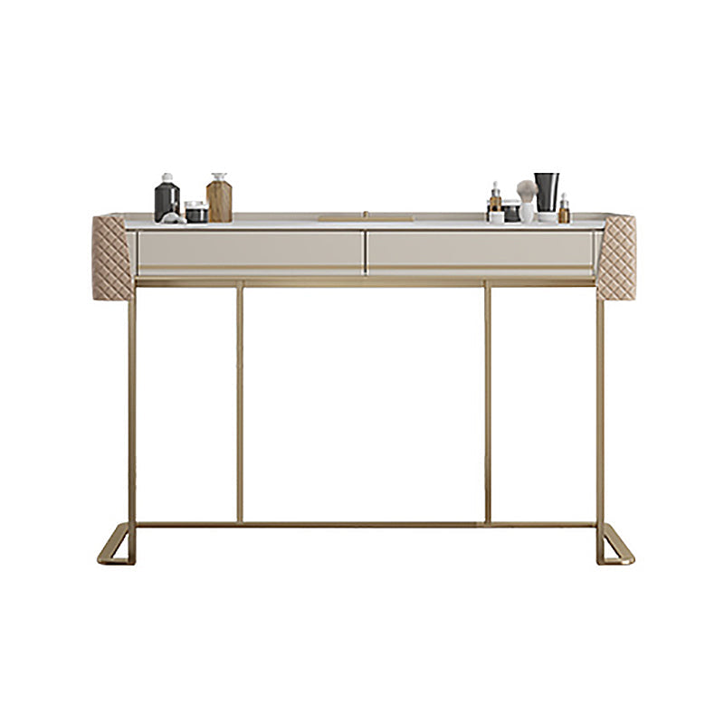 Bedroom Make-up Vanity in Matte Finish Stone Top Dressing Table Makeup Vanity Clearhalo 'Bedroom Furniture' 'furn' 'furn_makeup_vanities' 'Furniture' 'Makeup Vanities' 'makeup_vanities' 5754618