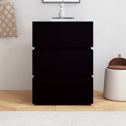 Cassa di accento rettangolo da 21 "contemporanei, cassa di legno con cassetti