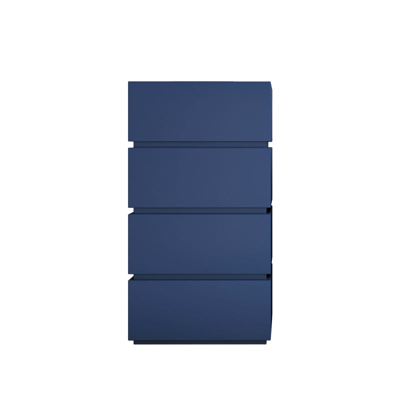 Cassa di accento rettangolo da 21 "contemporanei, cassa di legno con cassetti