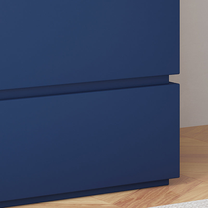 Cassa di accento rettangolo da 21 "contemporanei, cassa di legno con cassetti