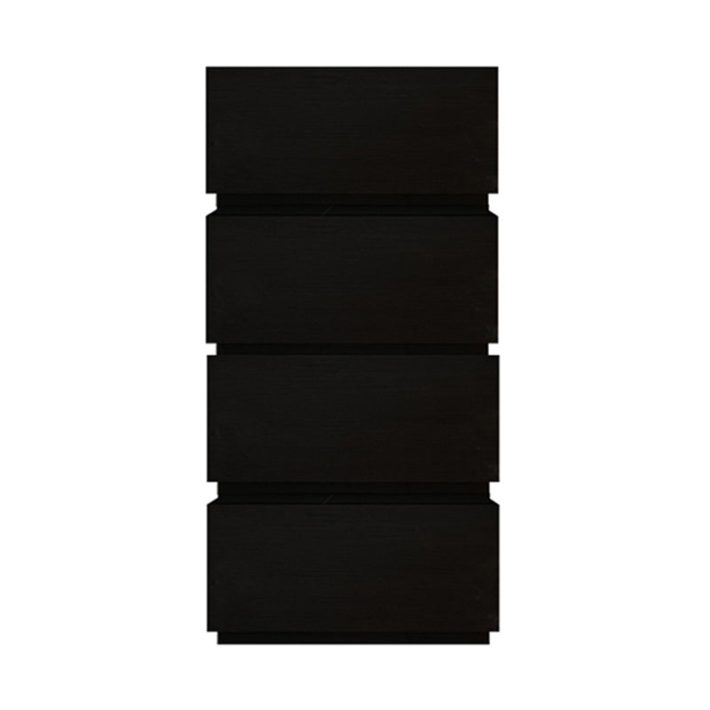 Cassa di accento rettangolo da 21 "contemporanei, cassa di legno con cassetti