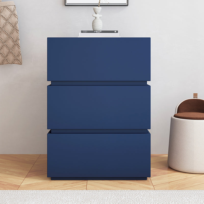 Cassa di accento rettangolo da 21 "contemporanei, cassa di legno con cassetti