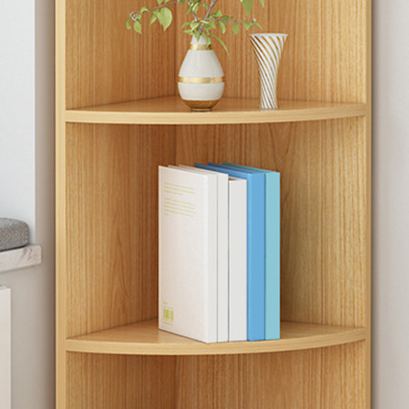 Madera de 11.81 "Cofre de acento de ancho con estantes con cofre contemporáneo