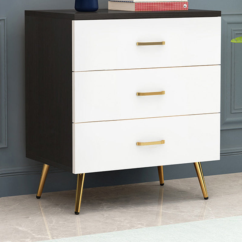 Cassa di accento di legno largo 15,75 "con cassetti morbidi razziali resistenti al petto