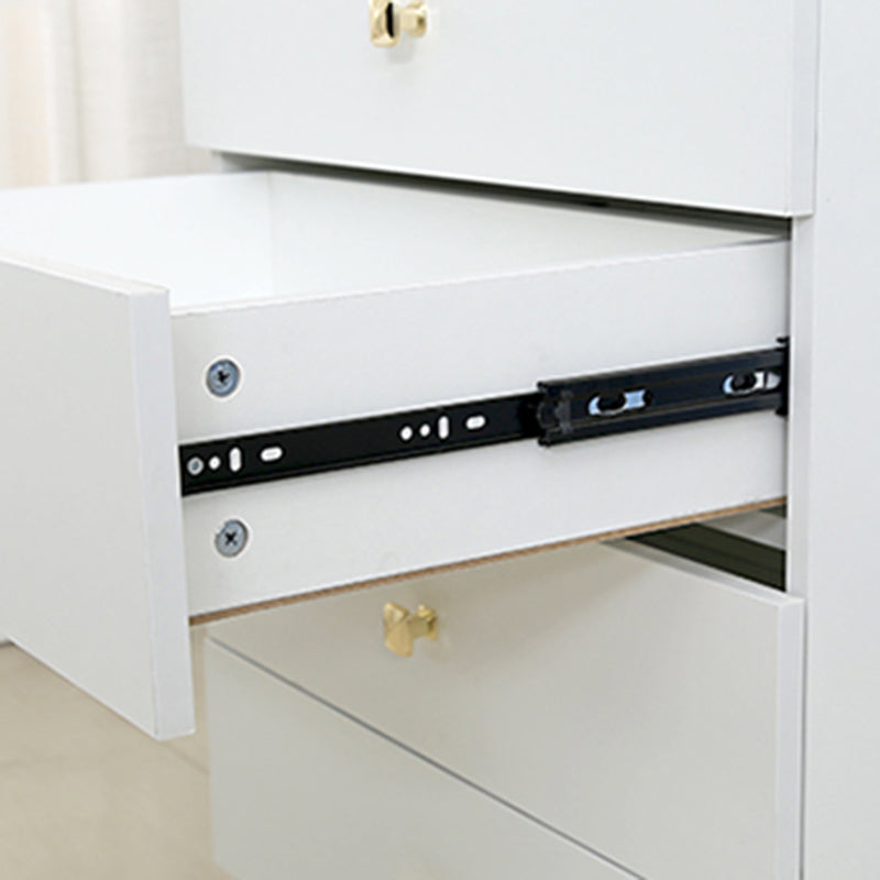 Cassa di accento di legno largo 15,75 "con cassetti morbidi razziali resistenti al petto