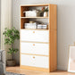 Modern Wood Accent Chest 3.77" Wide with Drawers and 1 Shelf