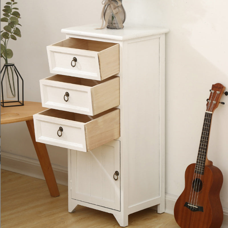 Industrial Bracket Legs Accent Cabinet with Door and Drawers Storage Cabinet Clearhalo 'Cabinets & Chests' 'cabinets_chests' 'furn' 'furn_cabinets_chests' 'Furniture' 'Living Room Furniture' 5754913