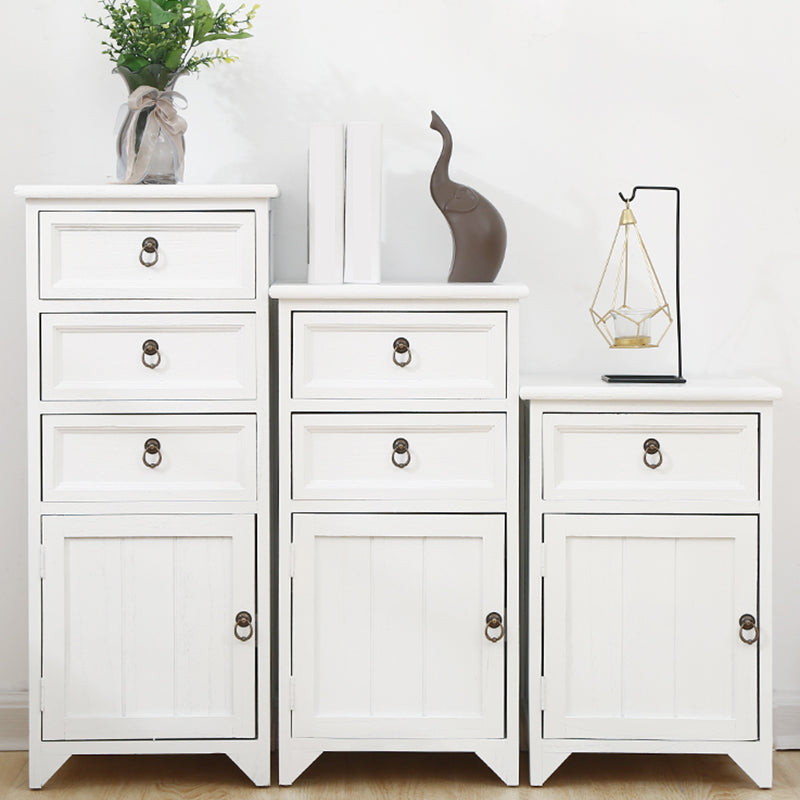 Industrial Bracket Legs Accent Cabinet with Door and Drawers Storage Cabinet Clearhalo 'Cabinets & Chests' 'cabinets_chests' 'furn' 'furn_cabinets_chests' 'Furniture' 'Living Room Furniture' 5754931