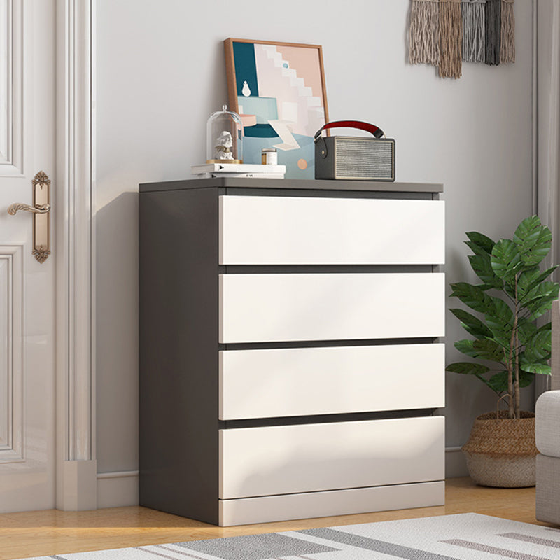 16.14 "Large coffre rectangle d'accentuation du bois moderne avec tiroirs