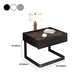 Glam 1 tiroir lits table de chevet tiroir rangement accent table table de chevet de table inclus